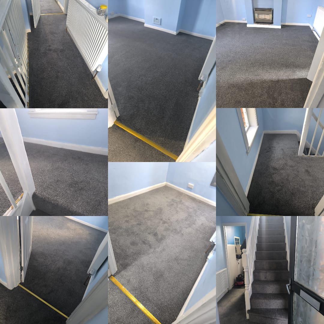 Carpet flooring project in Exeter