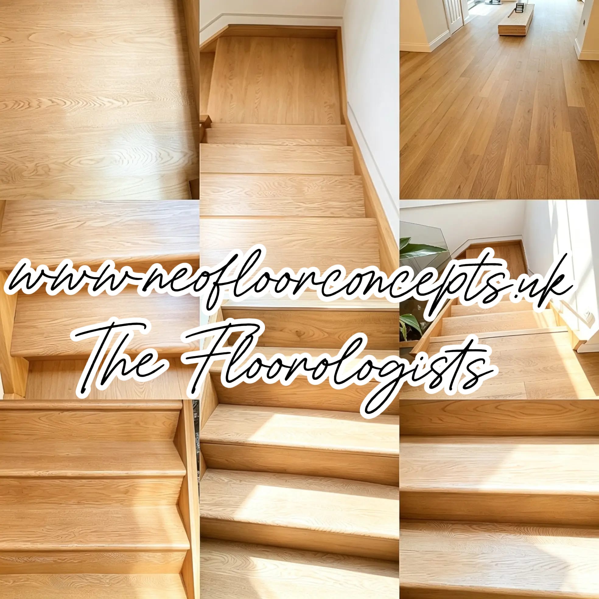 Luxury wood flooring, porcelain tiles, moulded wooden stairs and laminate flooring project in Northwood, Hillingdon