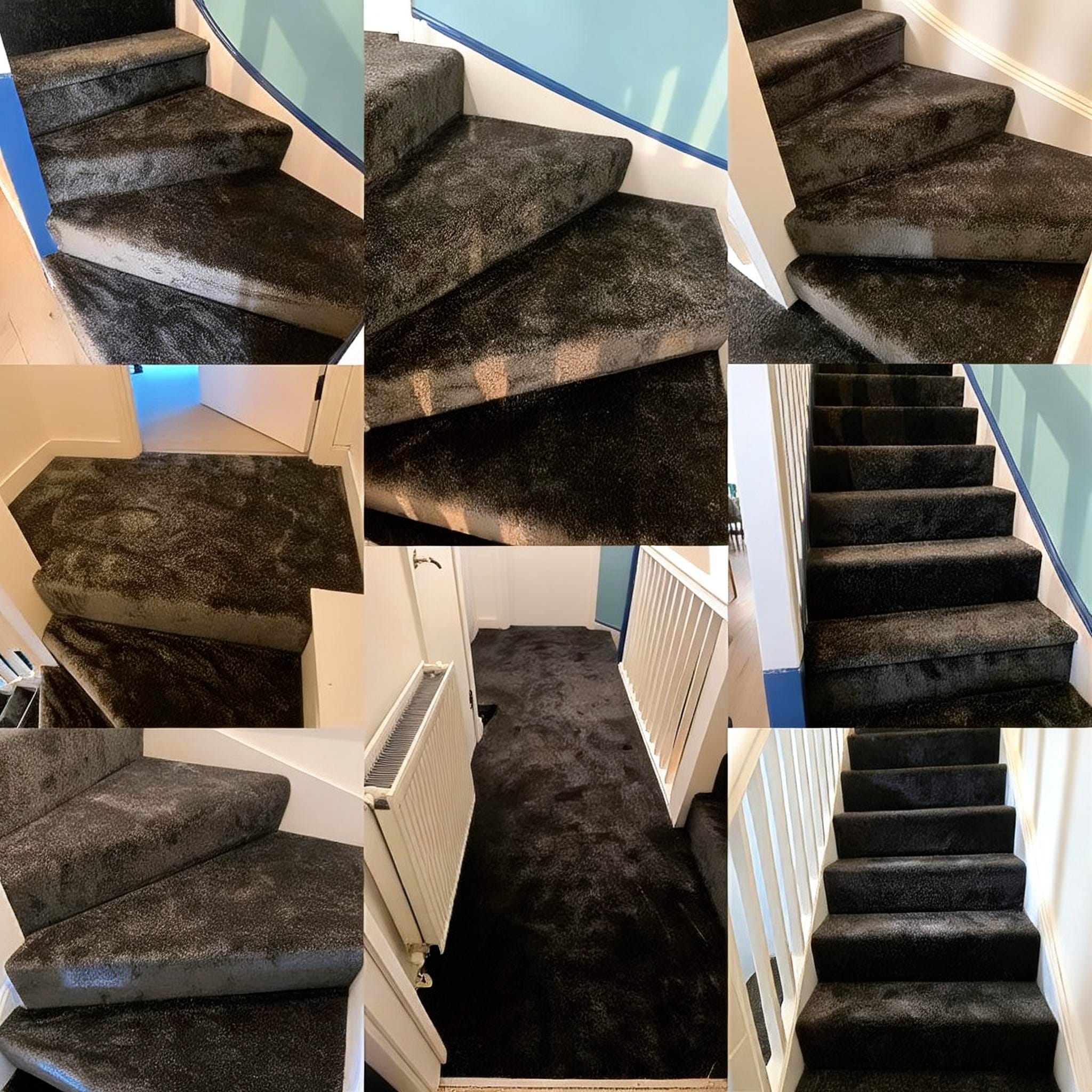 Rainham Carpet Staircase and Landing Installation by Neo Floor Concepts